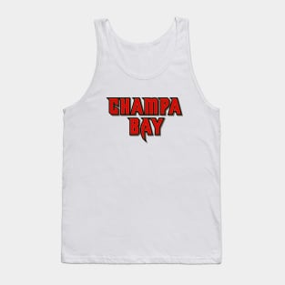 Champa Bay - White/Red Tank Top